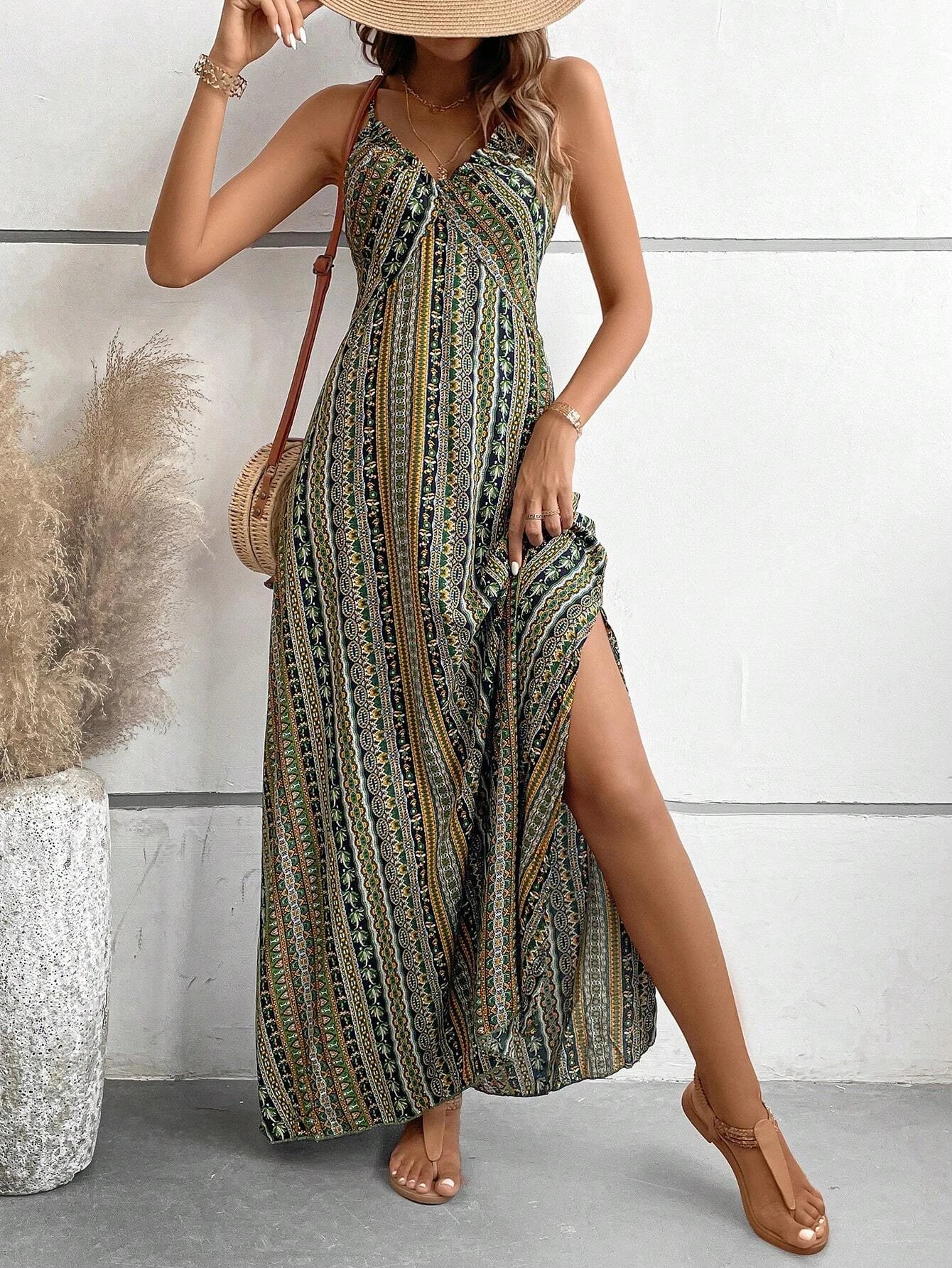 Letnia Sukienka Maxi Boho 🌞 | Elegancja i Swoboda