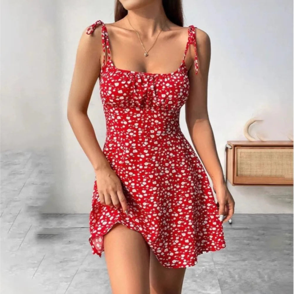 LETNIA SUKIENKA DAMSKA -FLORA👱‍♀️