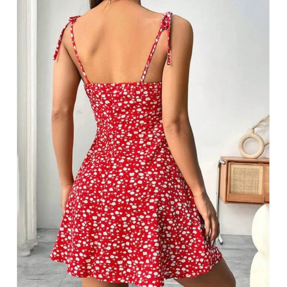 LETNIA SUKIENKA DAMSKA -FLORA👱‍♀️