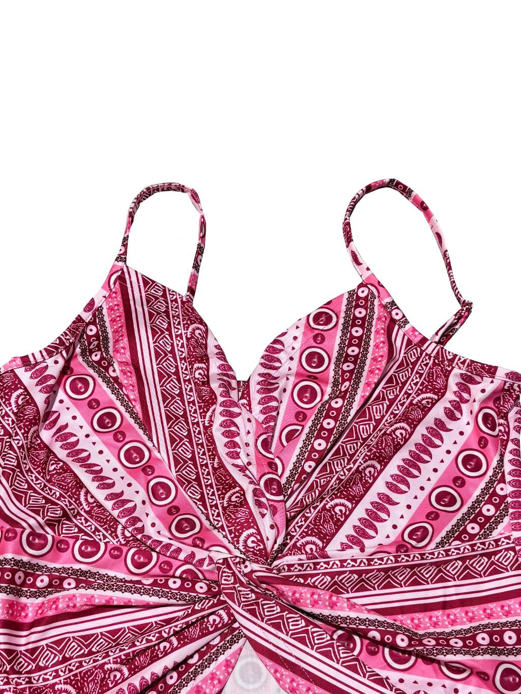 Bluzka Damska Top Boho | Letni Top w Paski 🌞