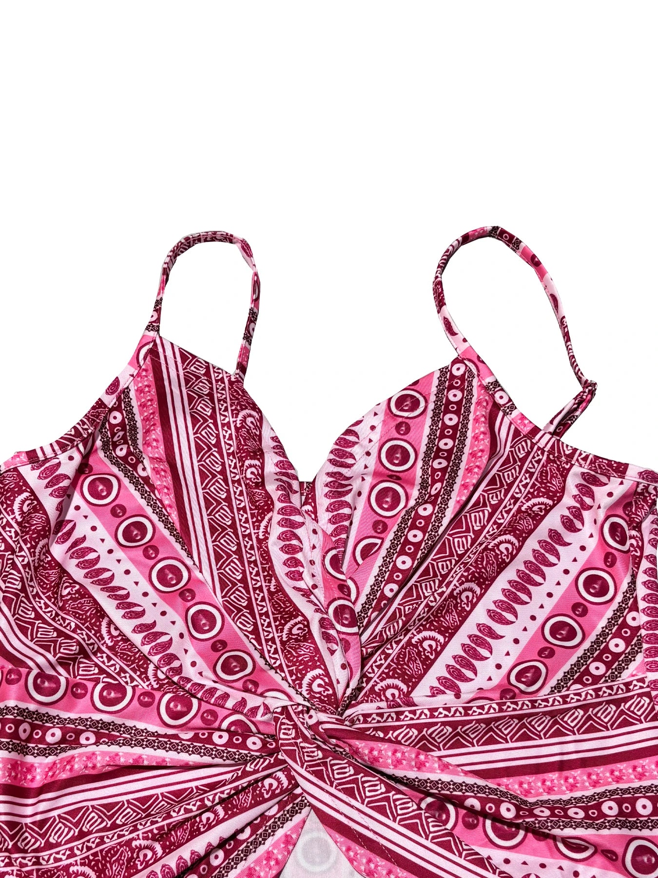 Bluzka Damska Top Boho | Letni Top w Paski 🌞