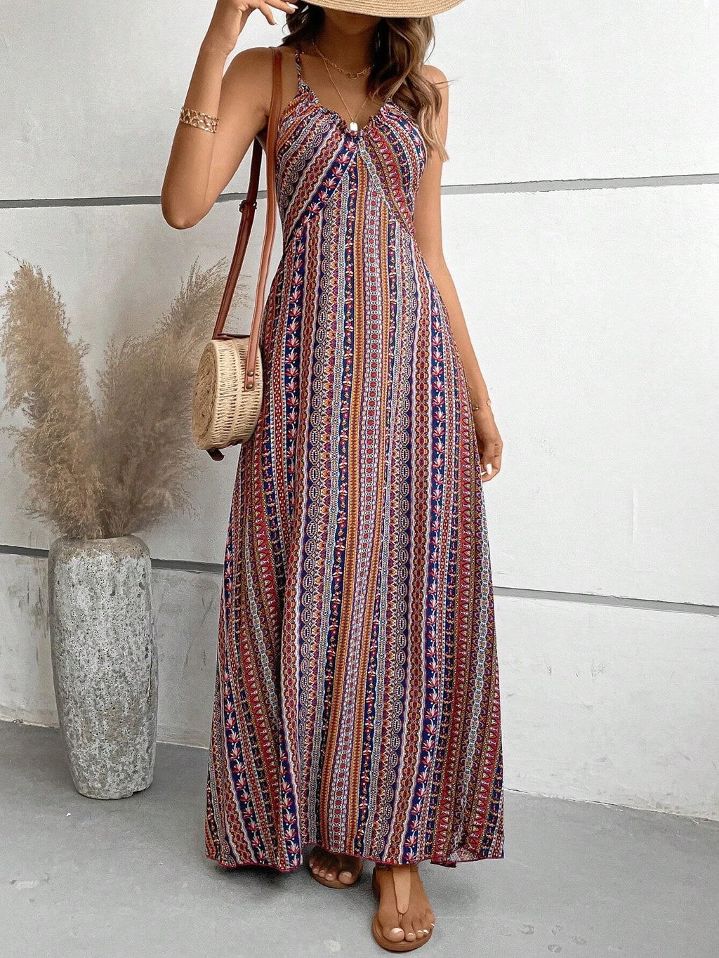 Letnia Sukienka Maxi Boho 🌞 | Elegancja i Swoboda