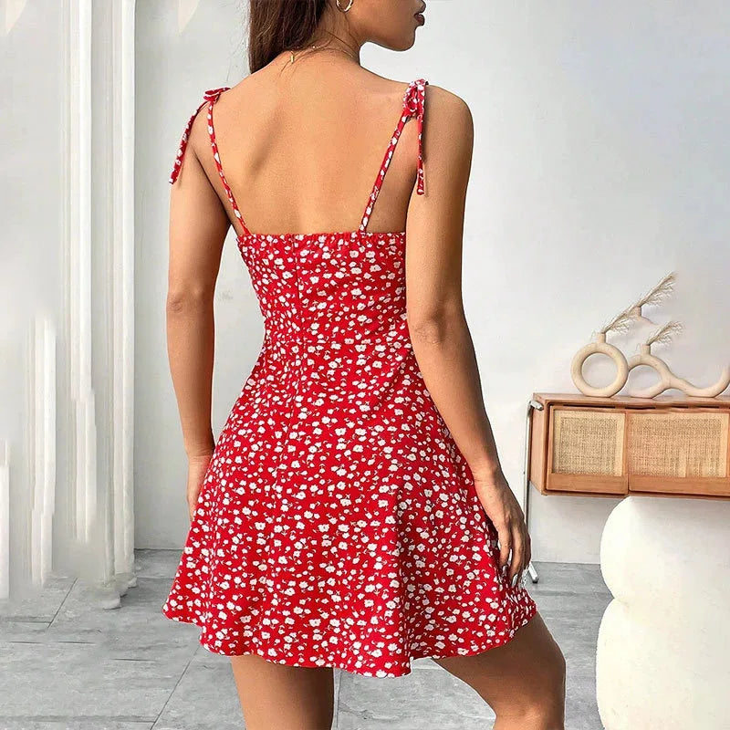 LETNIA SUKIENKA DAMSKA -FLORA👱‍♀️