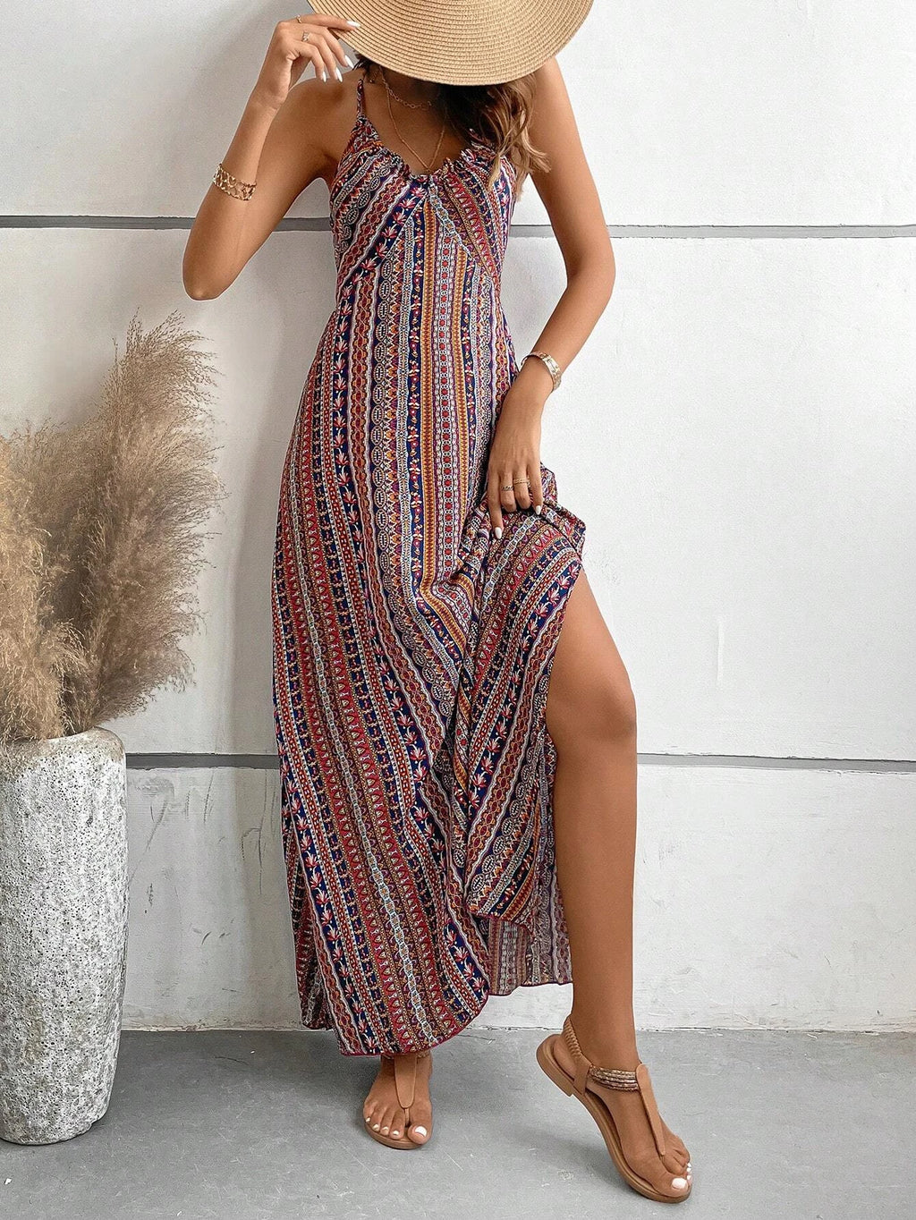 Letnia Sukienka Maxi Boho 🌞 | Elegancja i Swoboda