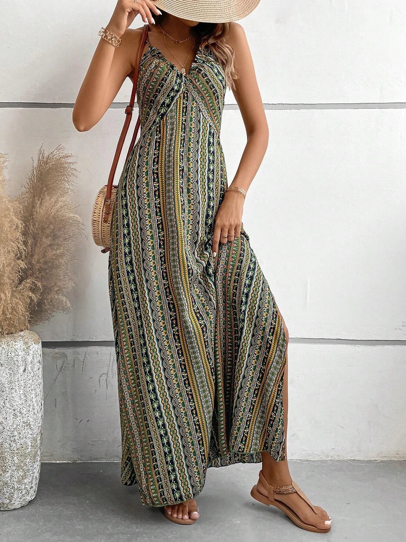 Letnia Sukienka Maxi Boho 🌞 | Elegancja i Swoboda
