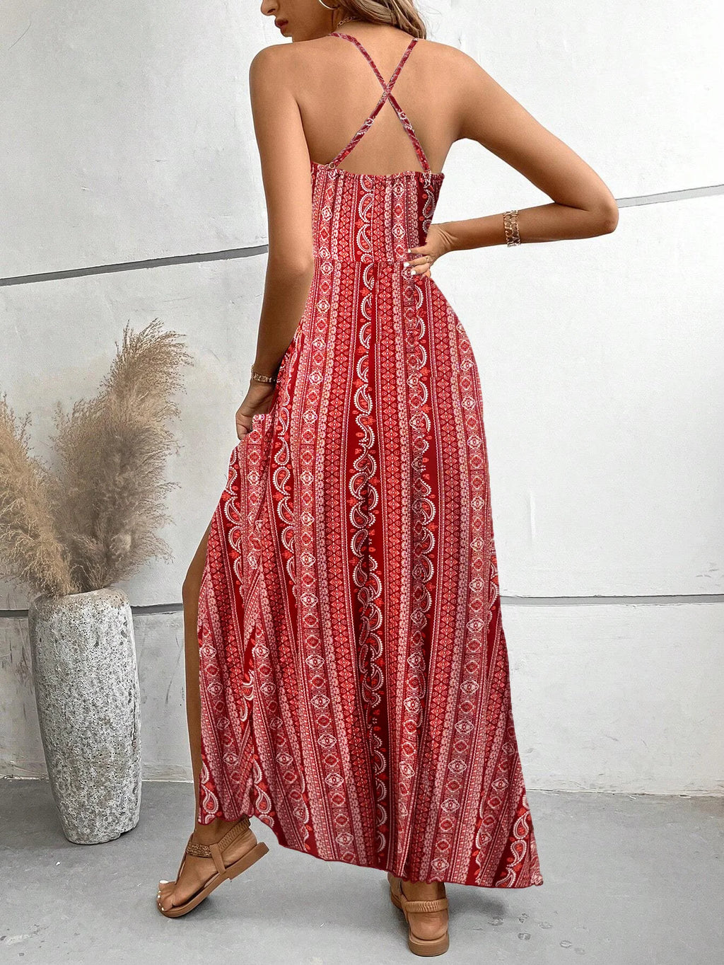 Letnia Sukienka Maxi Boho 🌞 | Elegancja i Swoboda