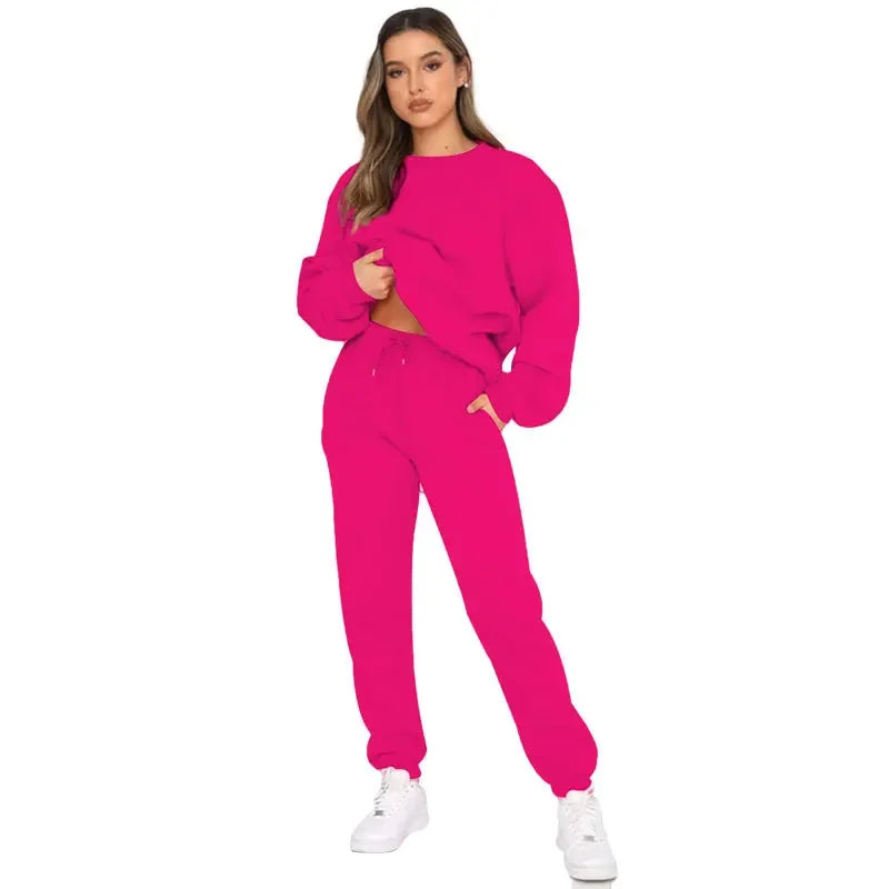 PUDROWY KOMPLET DRESOWY- BLUZA +SPODNIE 👱‍♀️