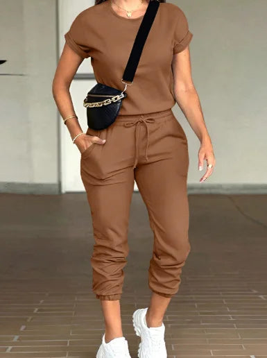 DAMSKI KOMPLET CASUAL - LUNAFIT 👩‍🦰