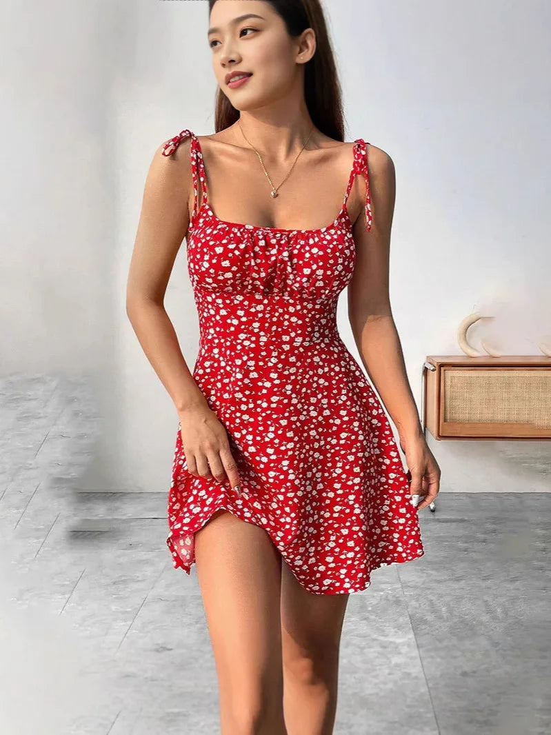 LETNIA SUKIENKA DAMSKA -FLORA👱‍♀️