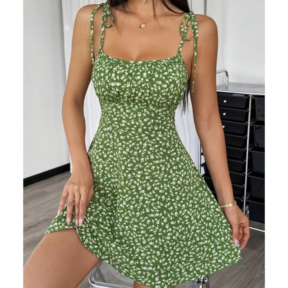 LETNIA SUKIENKA DAMSKA -FLORA👱‍♀️